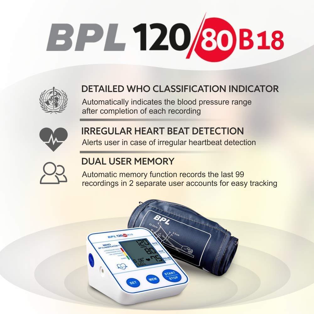 Generic BPL Medical Technologies BPL 120/80 B18 DigitalBPmonitor