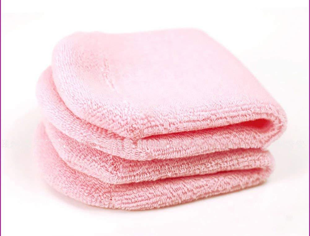 Nearstop Nearstop™ Women Men Moisturizing Gel Socks for Soften Cracked Non-Skid Soft Cotton Gripper Socks Spa Moisturizing Socks Feet Care Treatment (Pink)