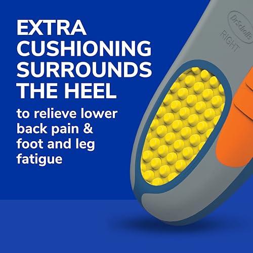 Dr. Scholl\'s Dr. Scholl\'s Pain Relief Orthotics for Heavy Duty Support for Men,Pack of 1 Pair, Size 8-14