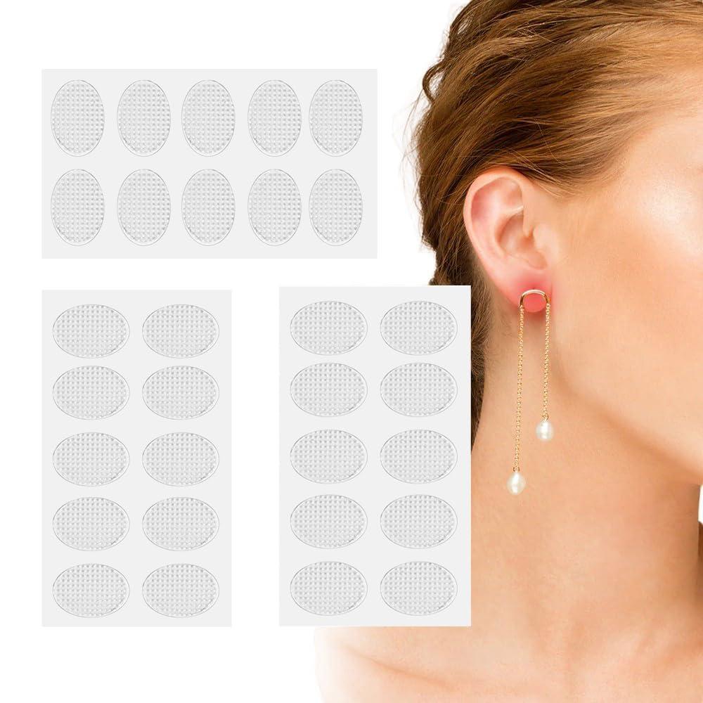 MERTIA JEWELS Mertia Jewels Extra Premium Extra Soft Ear Lobe Support For Earrings/ Earlobe Support Patches/Ear Support For Heavy Earrings/Earring Supporter For Heavy Earrings/ ear Lobe support Patches/ Ear Patches For Heavy Earrings/Ear Stickers For Heavy Earring