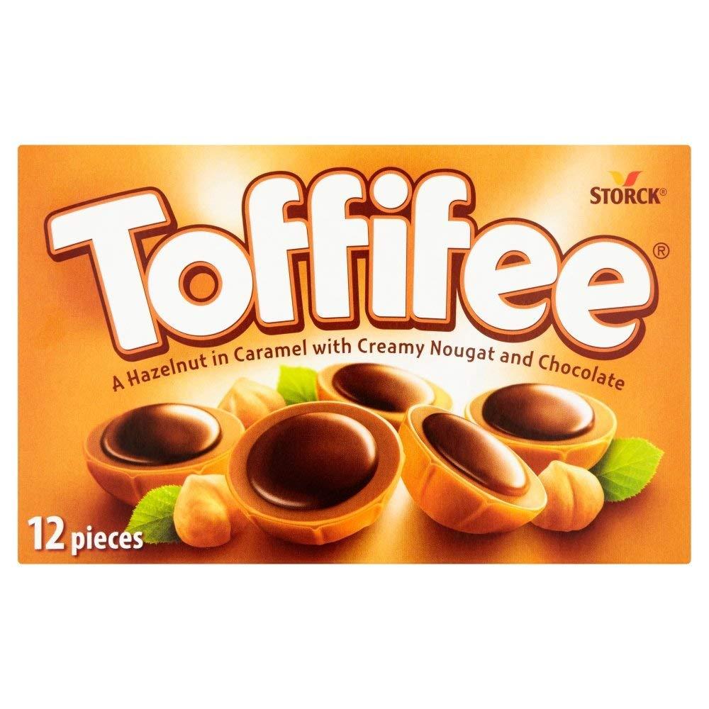 Toffifee Toffifee Storck Hazelnut In Caramel With Creamy Nougat And Chocolate (100Gram) Pack Of 12 Pieces
