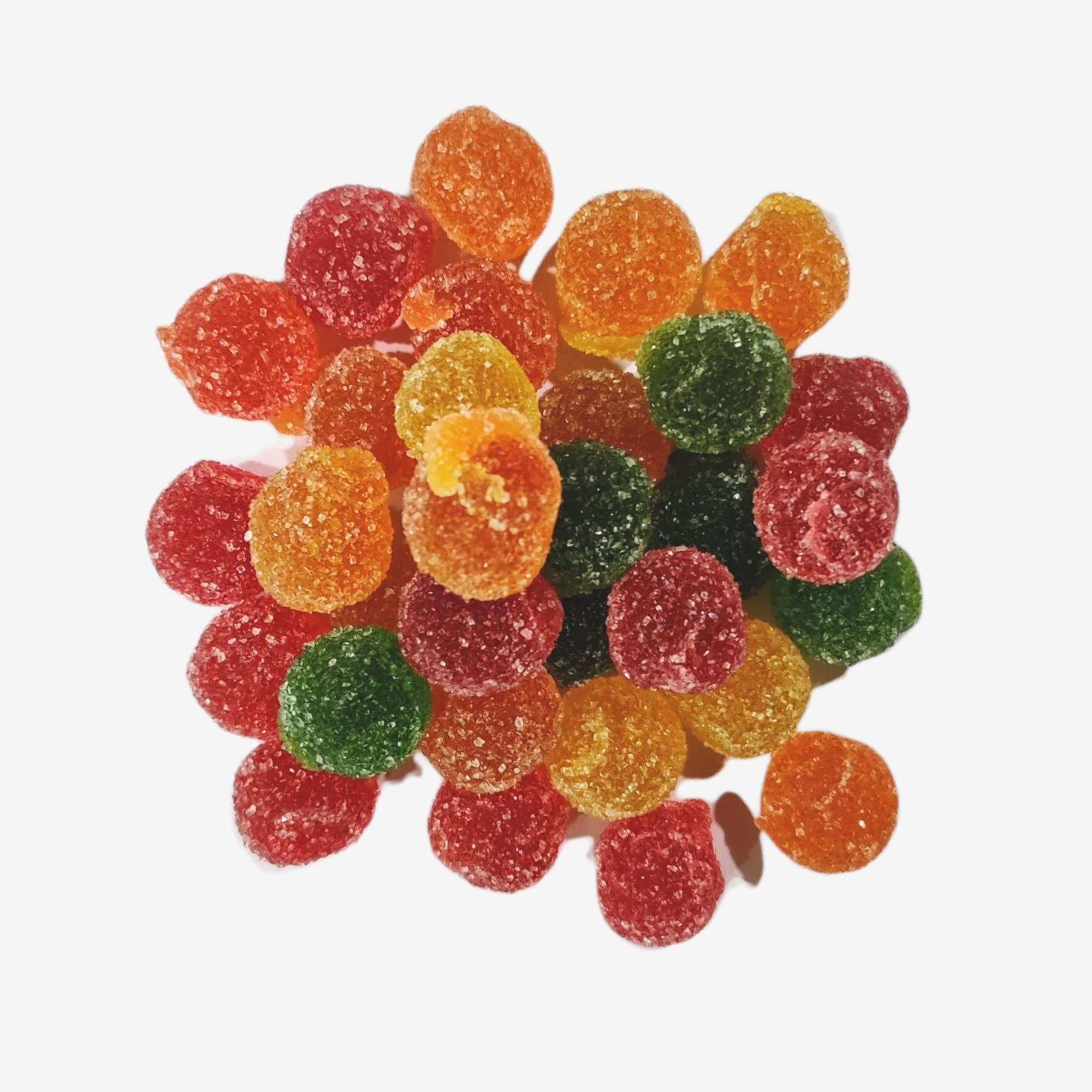 Herbanuts Herbanuts Fruit Jelly Bites 250gms, Jelly Candy/Jelly Toffee/Jelly Beans, Jelly Candies, Jelly Candy Jar Pack