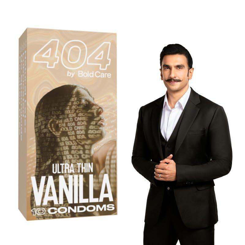 Bold Care Bold Care EXTEND Non-Transferable Spray for Men (Pack of 1) - 100 ml + Bold Care 404 Super Ultra Thin Vanilla Flavored Condoms For Men - 10 Count (Pack of 1)