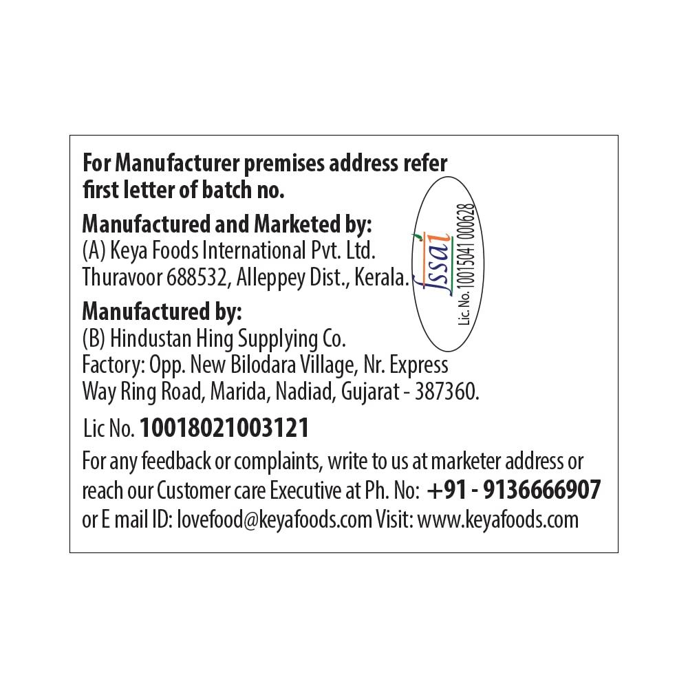 KEYA Keya Kashmiri Paprika Powder | Exotic Spices | 55gm, Pack 2