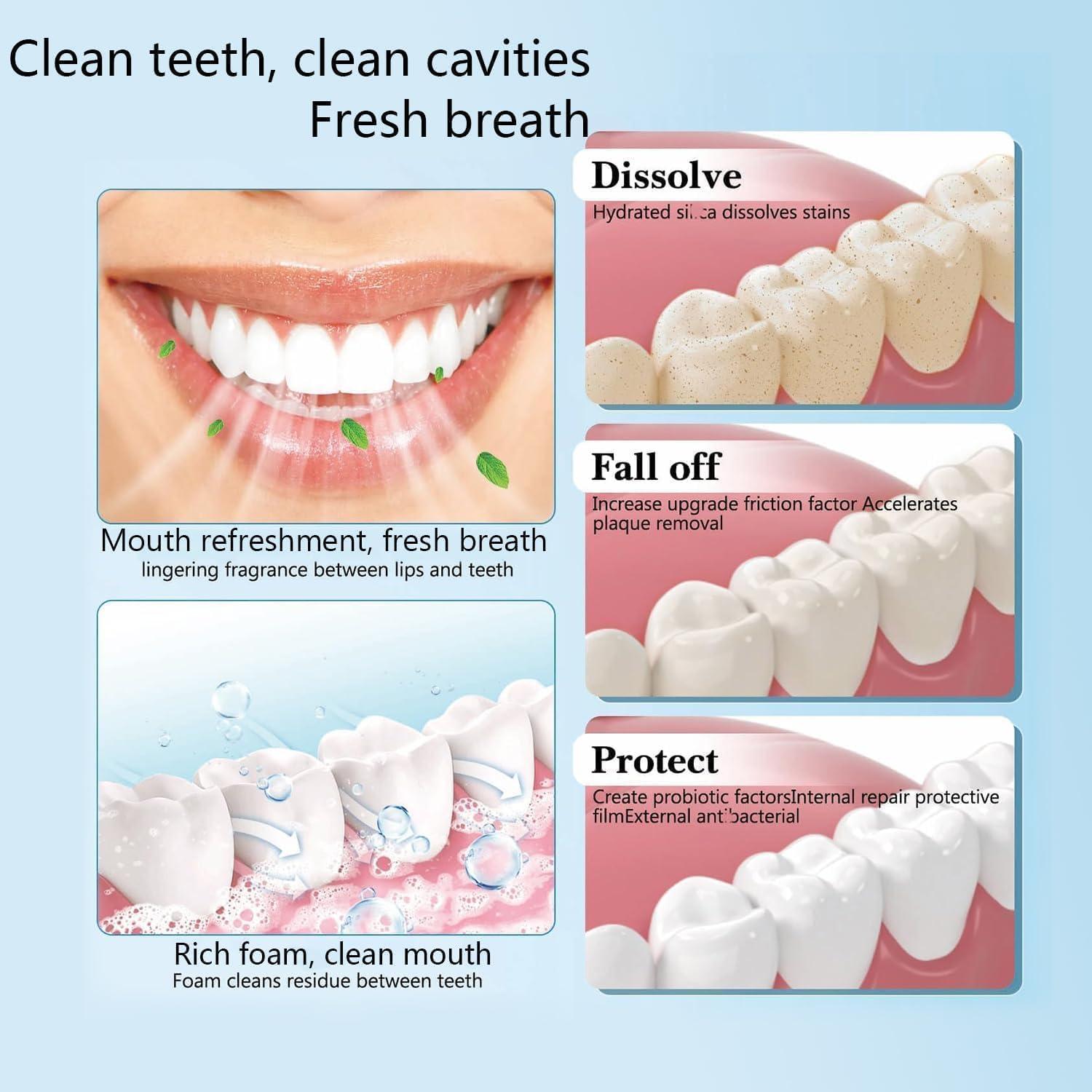 Generic New Sp-6 Toothpaste, Brightening & Stain Removing Toothpaste, Sp-6 Probiotic Whitening Toothpaste, Sp-6 Teeth Whitener Toothpaste, Natural Tooth Whitener, 30g - (Pack of 1)