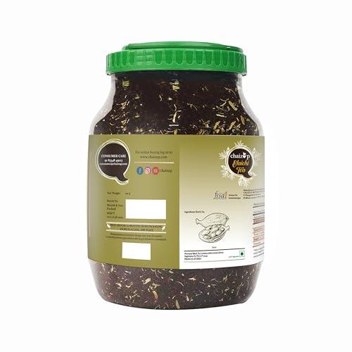 CHAIZUP Chaizup Premium Elaichi Loose Leaves Tea 1Kg, Ctc Cardamom Flavored Indian Tea, Rich And Strong Ctc Tea