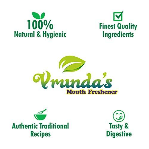 Vrunda's Vrunda's Kashmiri Mouth Freshener [Indian Mouthfreshner,Natural Badishep ,Healthy Fennel Seeds,Roasted Saunf,Digestive Aniseed ,Mix variyali, After Meal Mukhwas] 1300 Gm