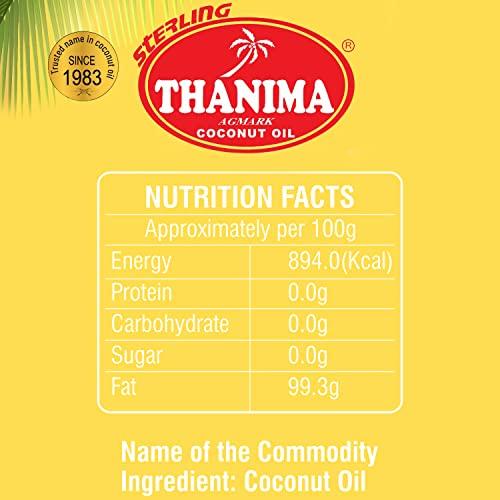 THANIMA Thanima 100% Pure Coconut Oil 500ML for Cooking