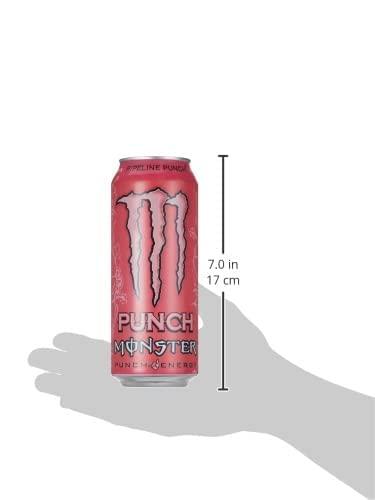 Monster Energy Monster Pipeline Punch Carbonated Energy Drink With A Refreshing Punch Flavor, Orange And Guava 500ml (Pack Of 12)