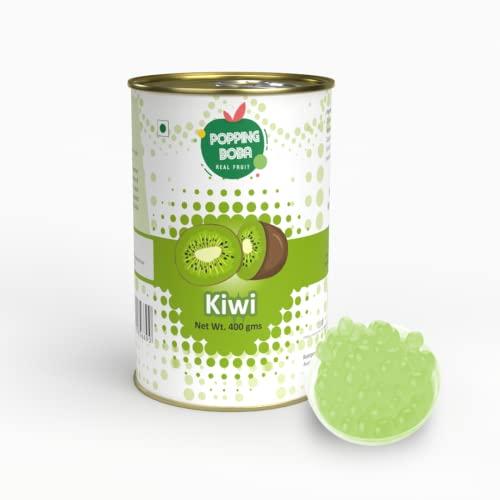 The Tea Planet The Tea Planet Kiwi Popping Boba for Bubble Tea, Milkshakes, Ice Cream and Yogurt(400gm)