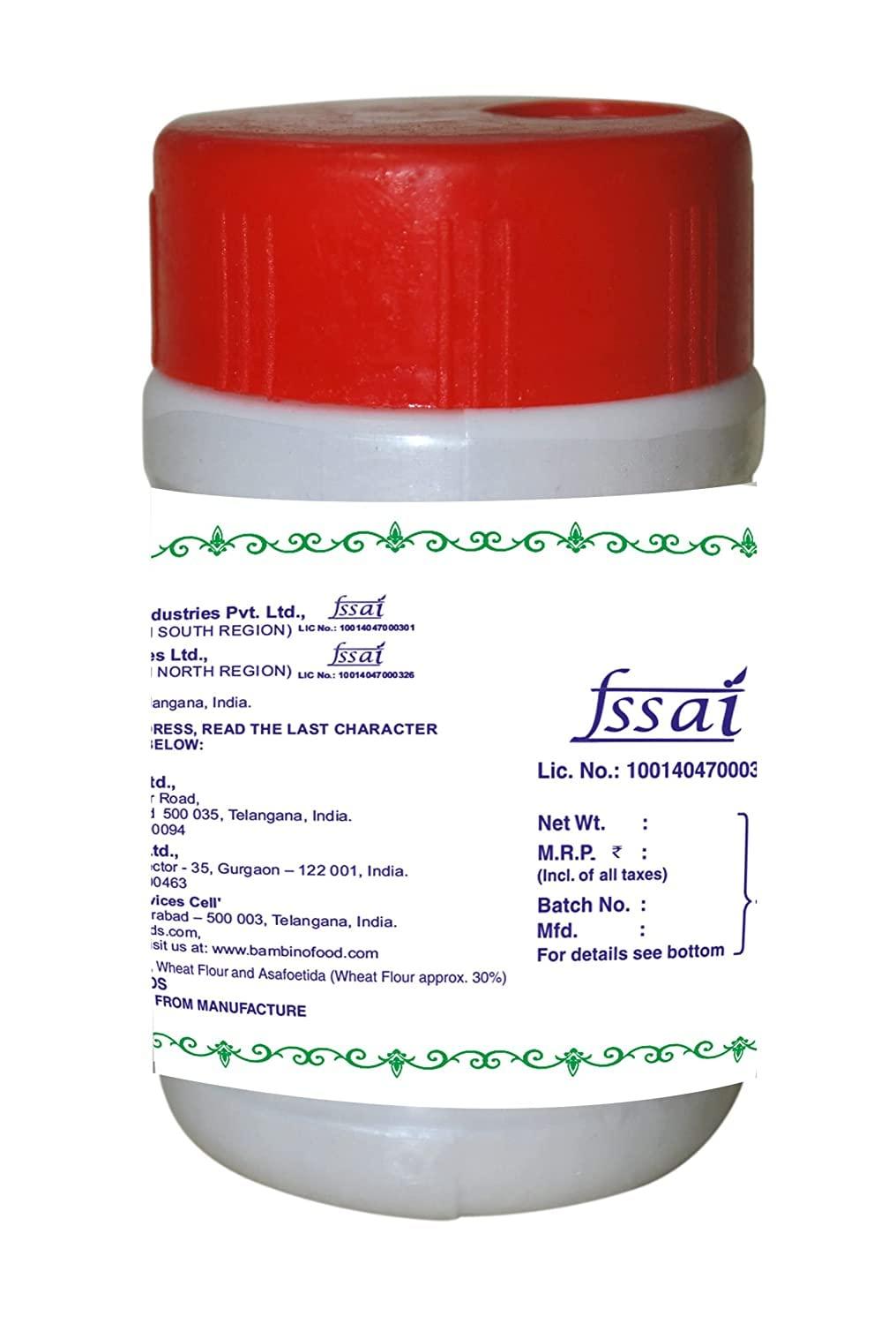 Bambino Bambino Combo Spices of Madras Rasam Powder 100gms I Madras Sambar Powder 100gms I Chennai Hing 40gms