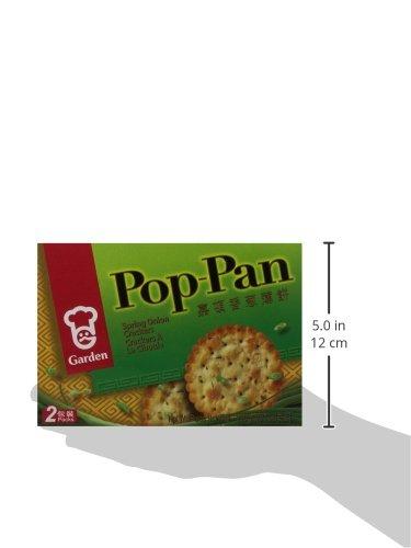 Garden Garden Pop-Pan Spring Onion Crackers, 200g,Green,0985