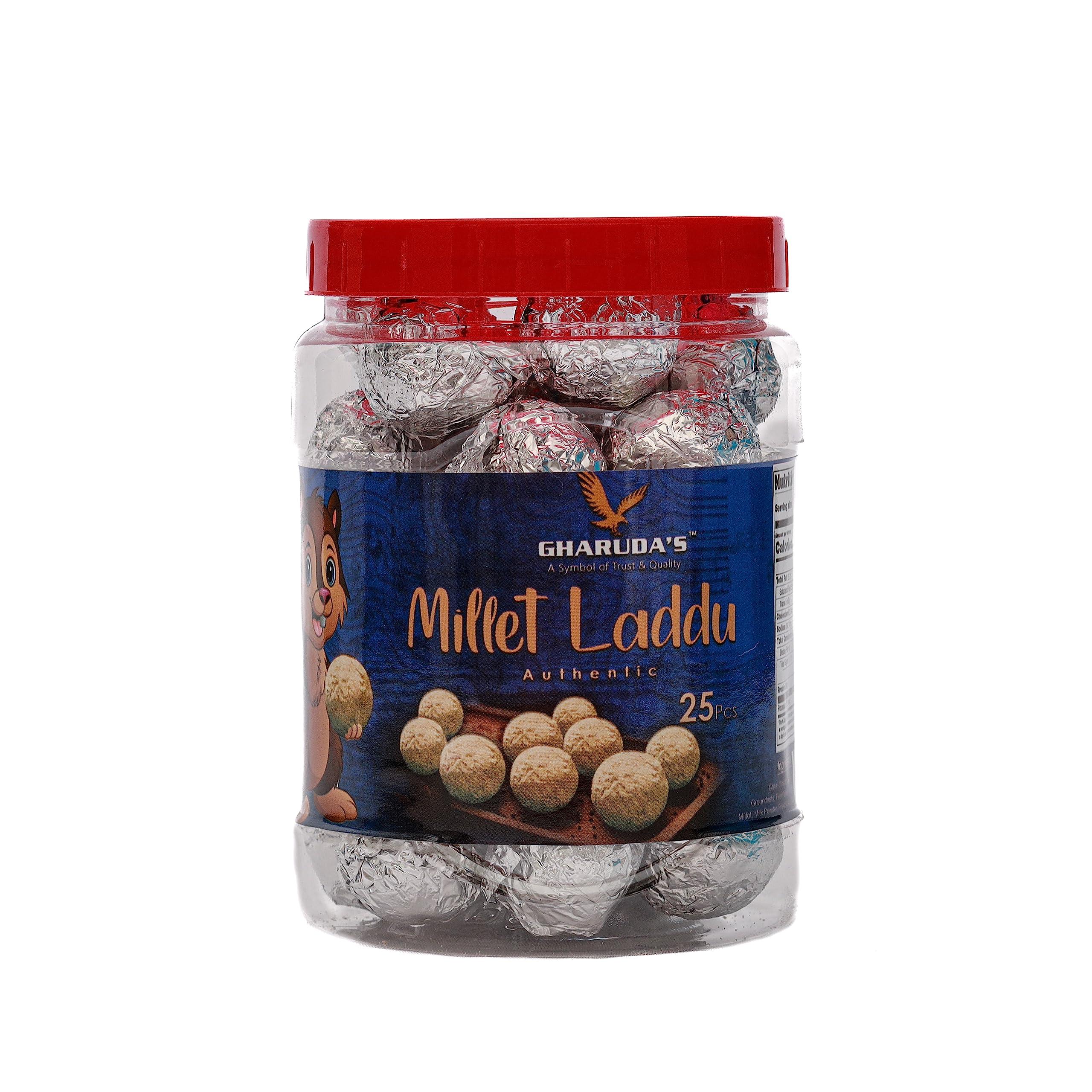 GHARUDA FOODS GHARUDA FOODS Millet Laddu_25 Pcs Mixed Millet