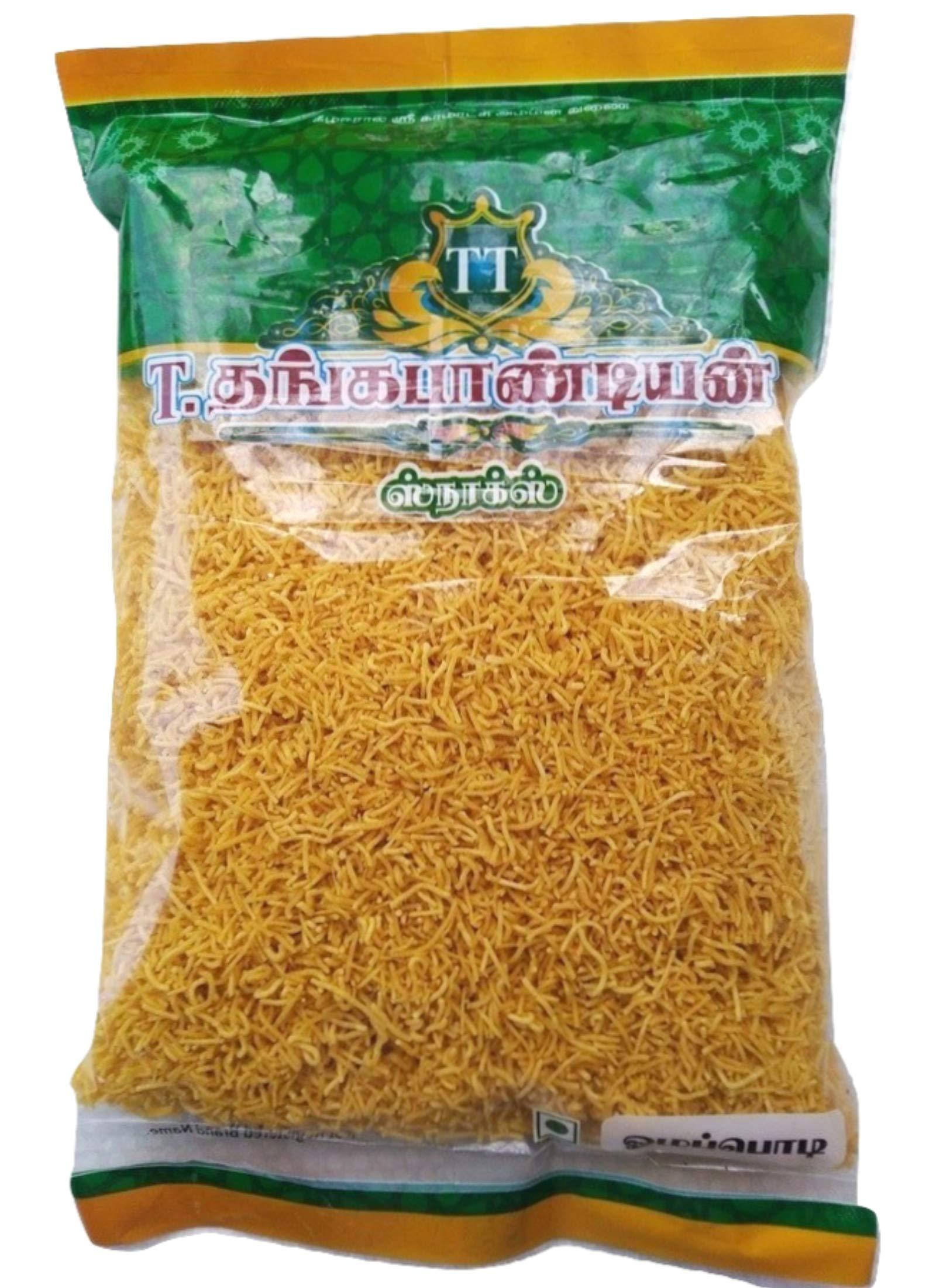 Thangapandiyan Thangapandiyan Thoothukudi Big Mixture (250 GM) + Thangapandian Omapodi (250 GM) + KS Karthik Kadalai Mittai (250GM) - 750 Grams