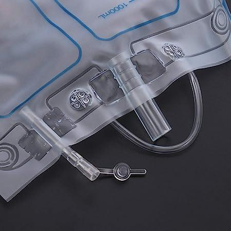 KYKHT KYKHT Urinal For Men, Urine Collect Bag, Reusable Silicone Urine Collector Portable Wearable Male Urinary Drainage Bag System For Adults, White