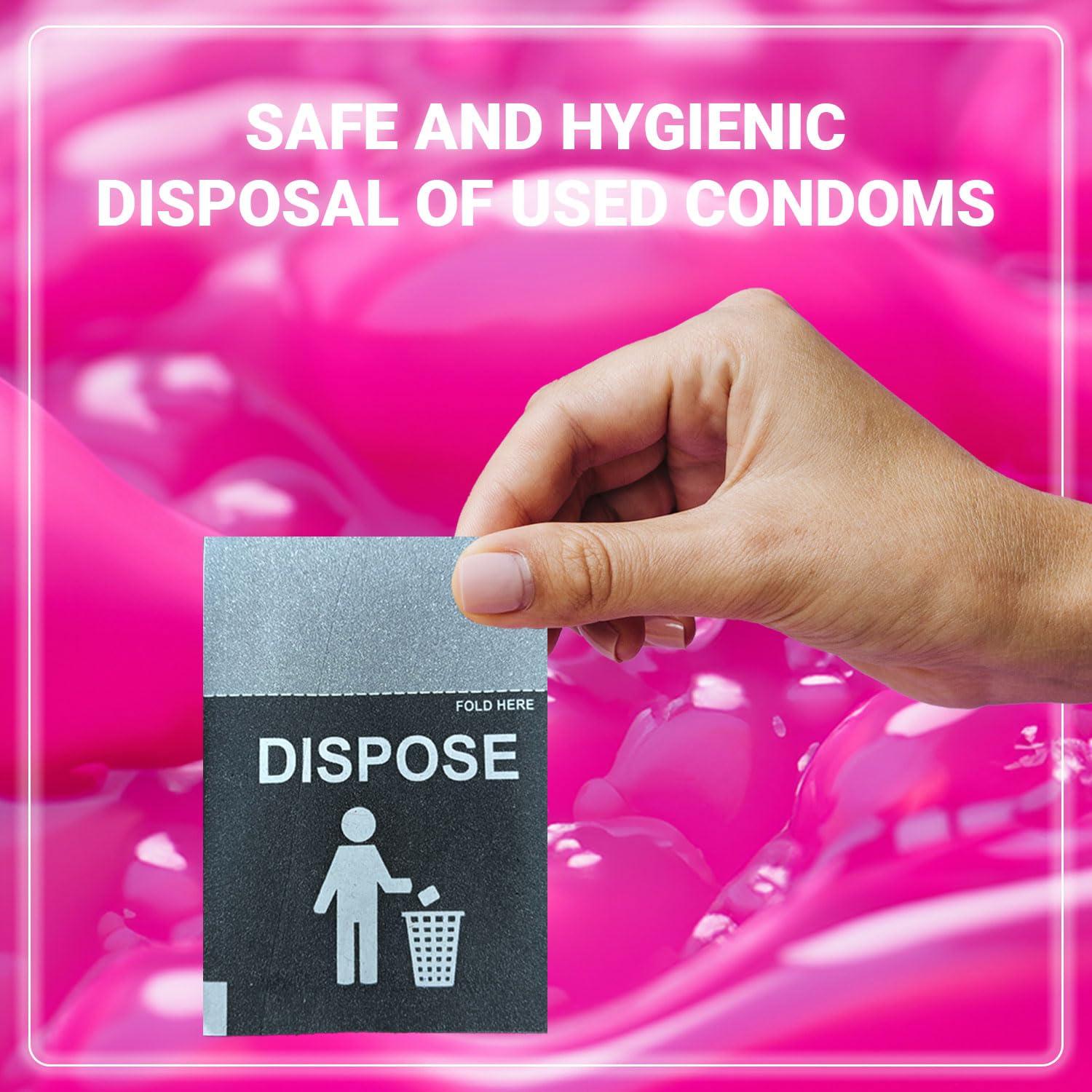 NOTTY BOY NOTTY BOY Ultra Thin Bubblegum Condom For Men | Flavoured For Oral Joy, Smells Good, Natural, Lubricated - 18 Units (Pack of 6)