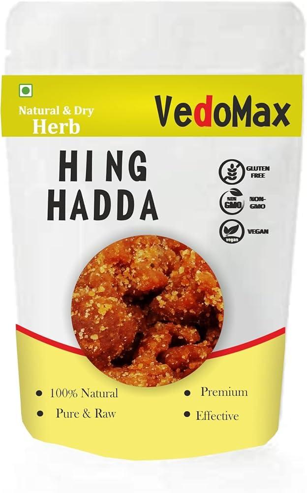 VedoMax VedoMax Hing Hadda - Ferula Asafoetida Stinking Gum Original & Pure - (200 GM)
