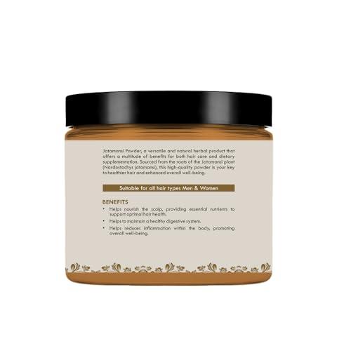 STAMIO STAMIO Jatamansi Powder 100 gm | Spikenard | Nardostachys Jatamasi | Digestive Health | In Jar 3.53 oz