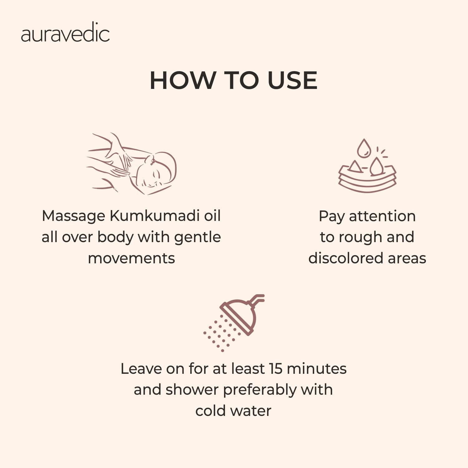 AURAVEDIC Auravedic Kumkumadi Massage oil for women men 200 ml each pack of 2 Kumkumadi tailam Body oil for full body massage Kumkumadi oil body massage oil for full body massage oil for men women