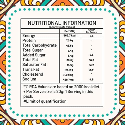 Haldiram's Haldiram's Gujarati Mix | Gujarati Namkeen | Spicy & Sweet in Flavour | Natural Flavouring Agent | Tea- Time Munchies to Spend Time with Family |200g