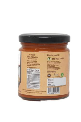 SATVIK PURE GHEE Satvik Biryani Cooking Mix Ghee| Made by Gir Cow Ghee with 100% Natural Ingredients (200ml) | Innovated For The First Time In The World