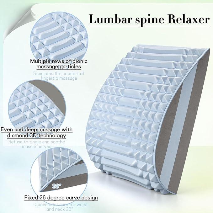 BIGXEN BIGXEN Back Cracker Back Stretcher Back Pain Relief Products Lower Back Pain Relief Back Cracking Device Back Stretcher for Lower Back Pain Relief