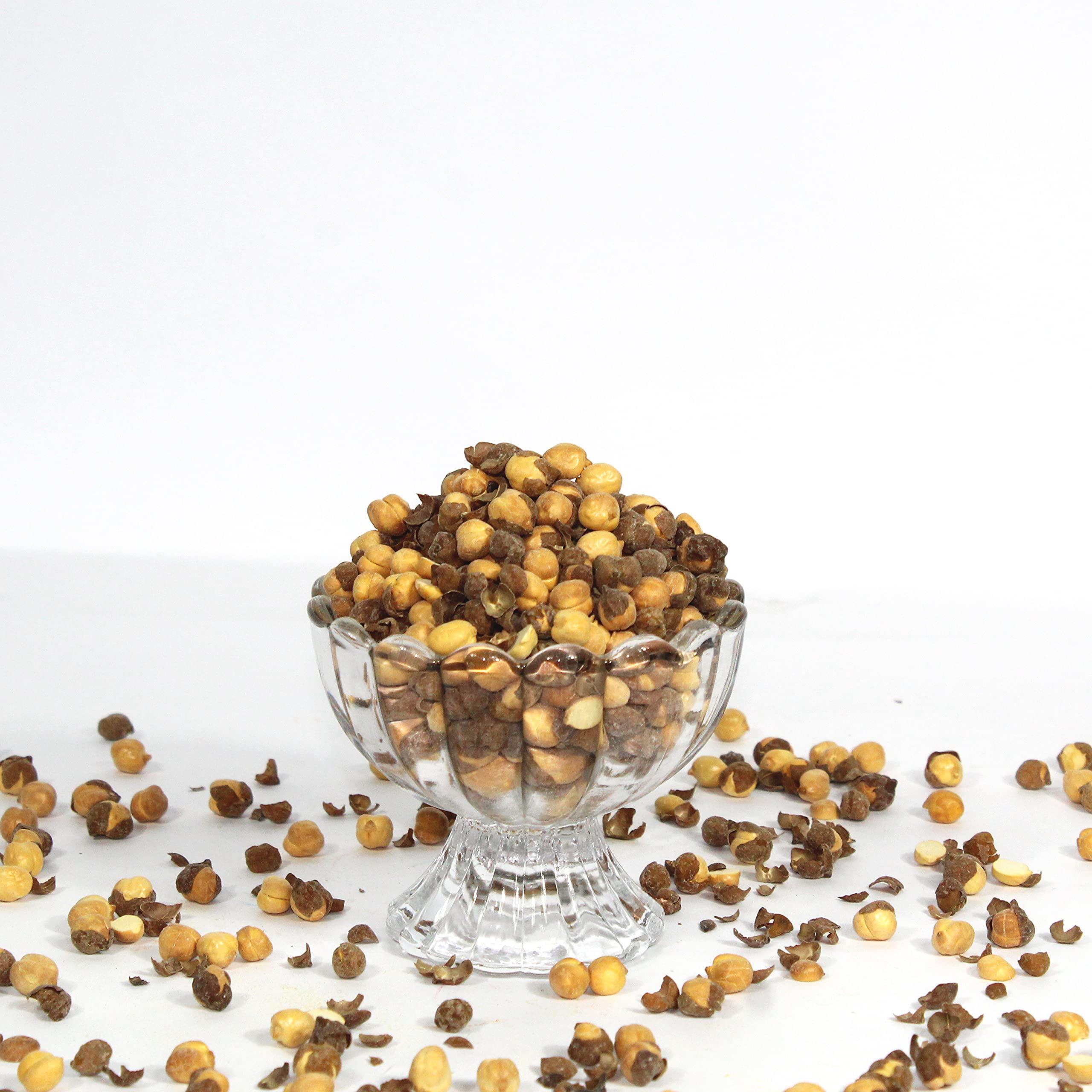 Swiss Naturals Swiss Naturals Roasted Salted Chana Whole | Bhuna Chana With Skin | Desi Chickpeas Snacks | Bengal Gram Organic, 900g