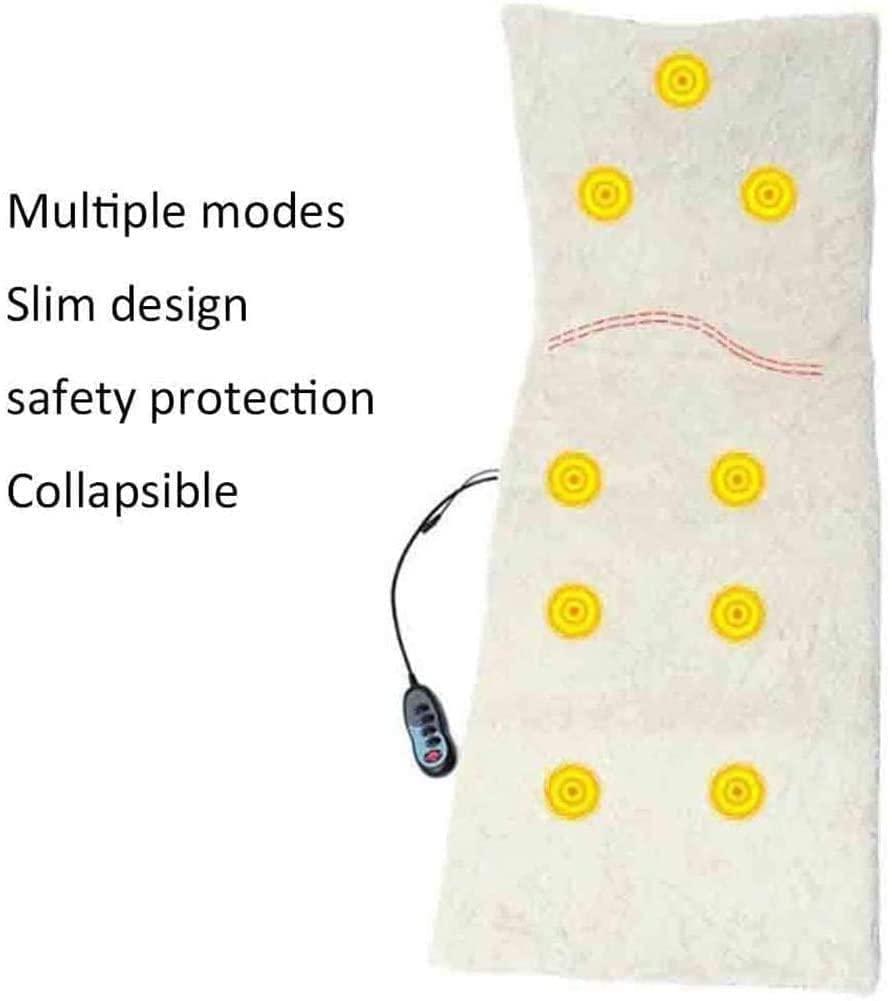 PASHANDOZ PASHANDOZ Full body massager bed mattress at home with adjustable remote controller, Relieve Stress and Fatigue of Neck, Shoulder, Back, Waist, Hip, Legs - (Pack of 1)