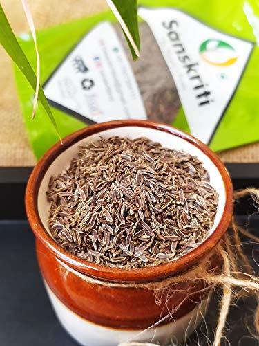 Sanskriti Sanskriti Black Cumin Seed | Shahi Jeera | Shah Jeera | Caraway Seeds | Afghan Zeera | Zira | JIRA - 50g