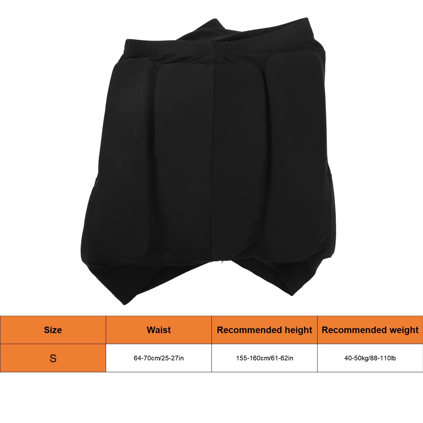 BUCS Protective Shorts, EVA Dry Tech Hip Protector, Widely Used for Skateboarding (S)