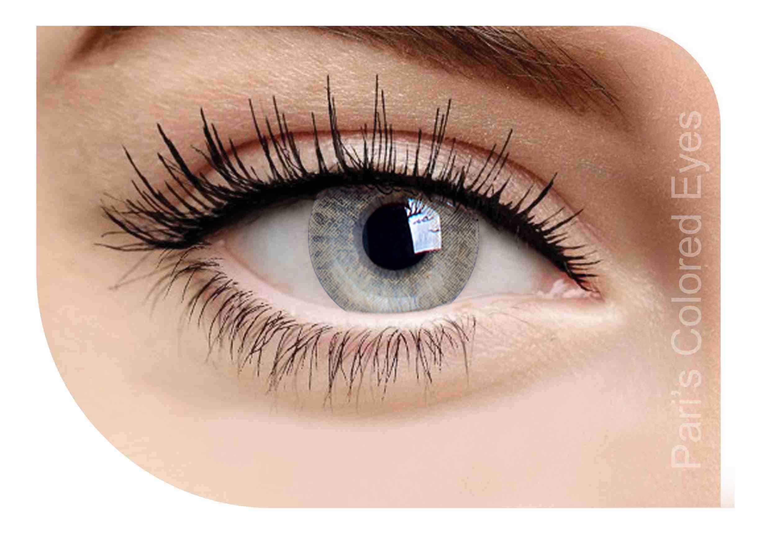 Krush Eyes Pari's Hazel Perfection Coloured Eye Contact Lenses with Lens Case - Zero Power