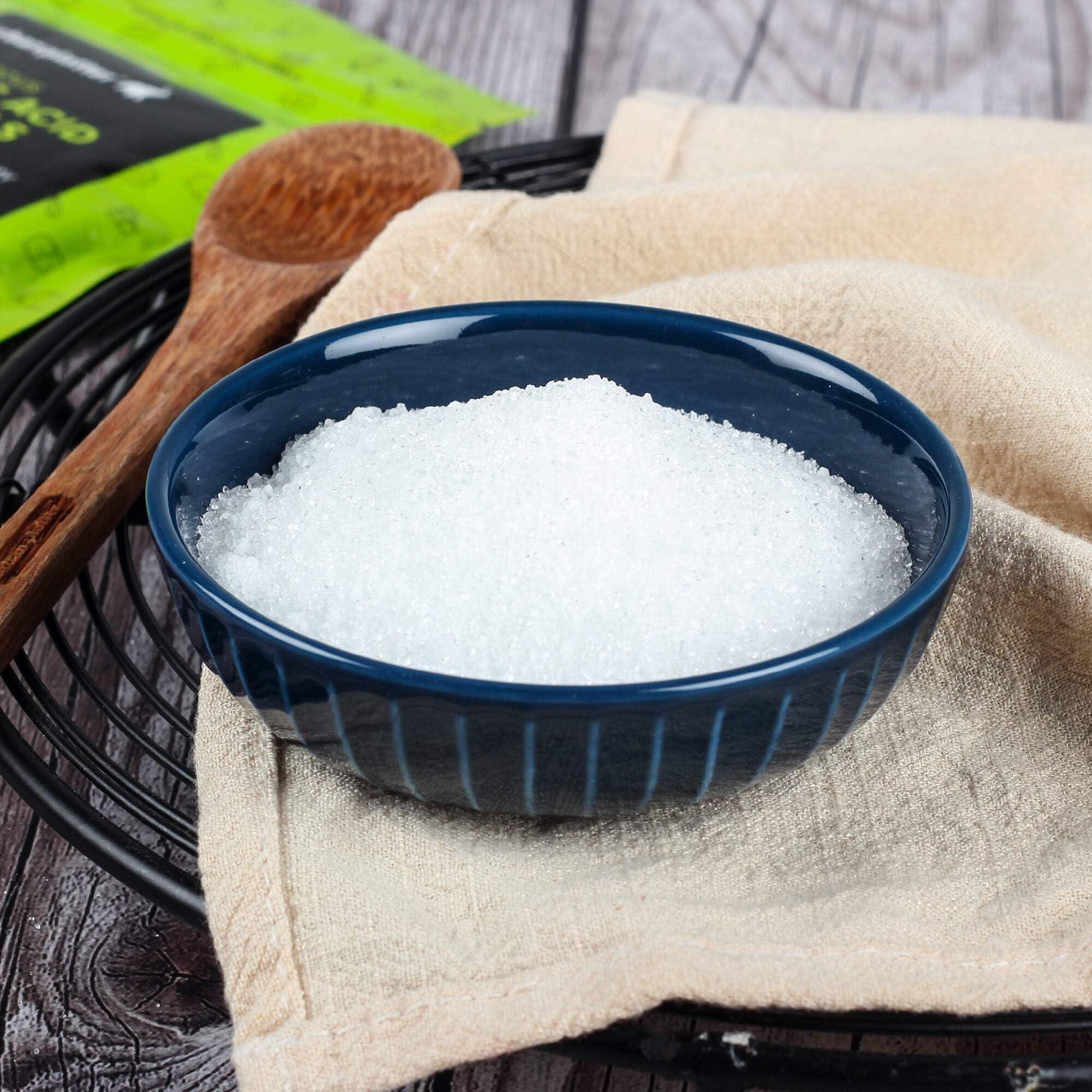 urban platter urban platter Pure Citric Acid Crystals Powder, 100G