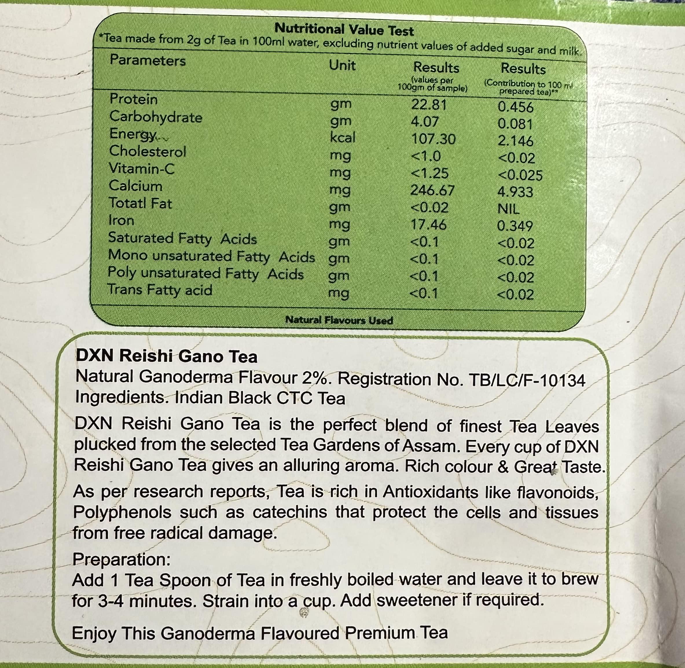 Woves Woves Dxn Reishi Gano Tea 250G (500G), 0.25 kilograms