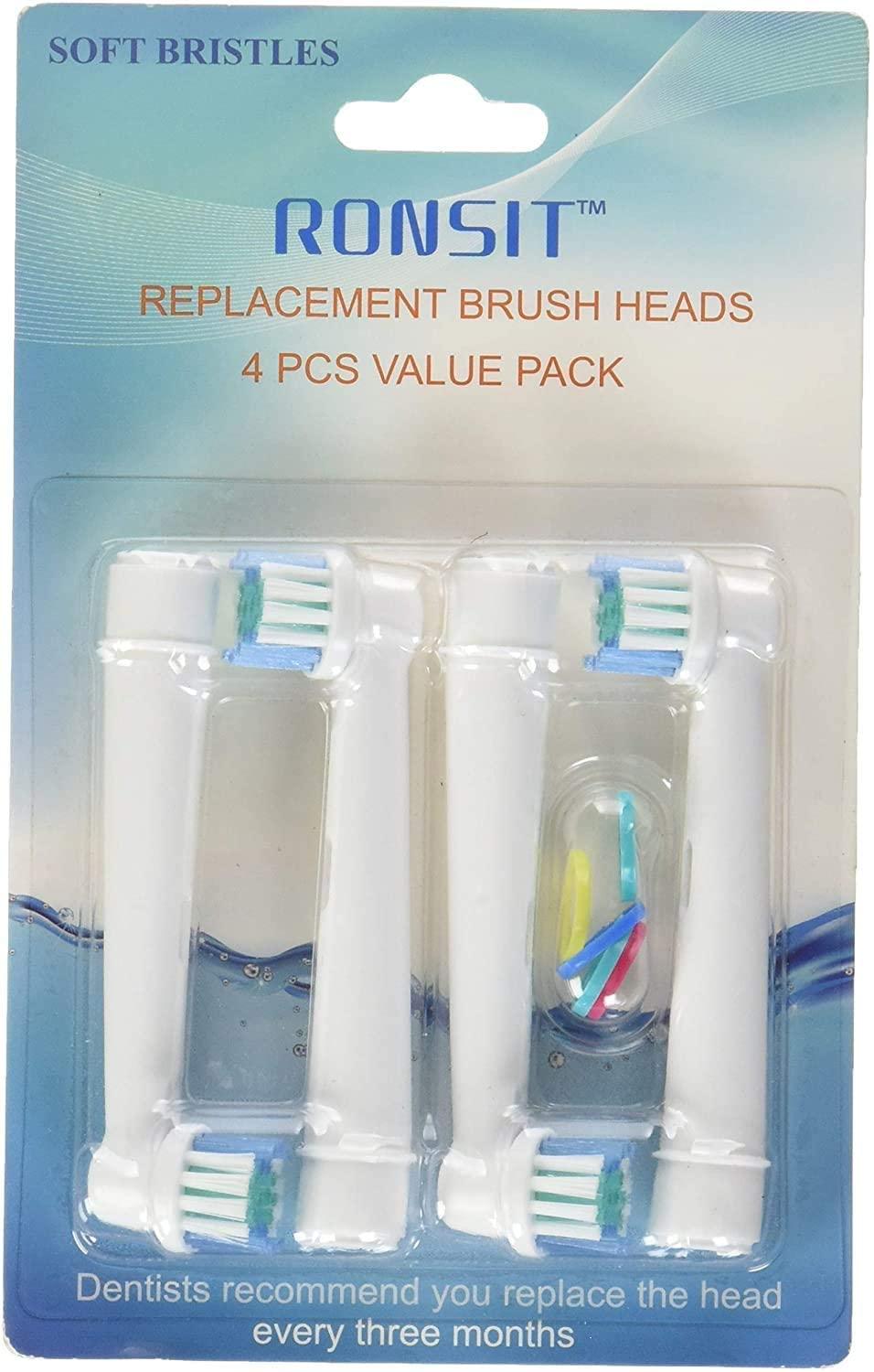 Ronsit Ronsit 4 pcs Replacement Brush Heads Compatible with Oral-B Electric Toothbrush