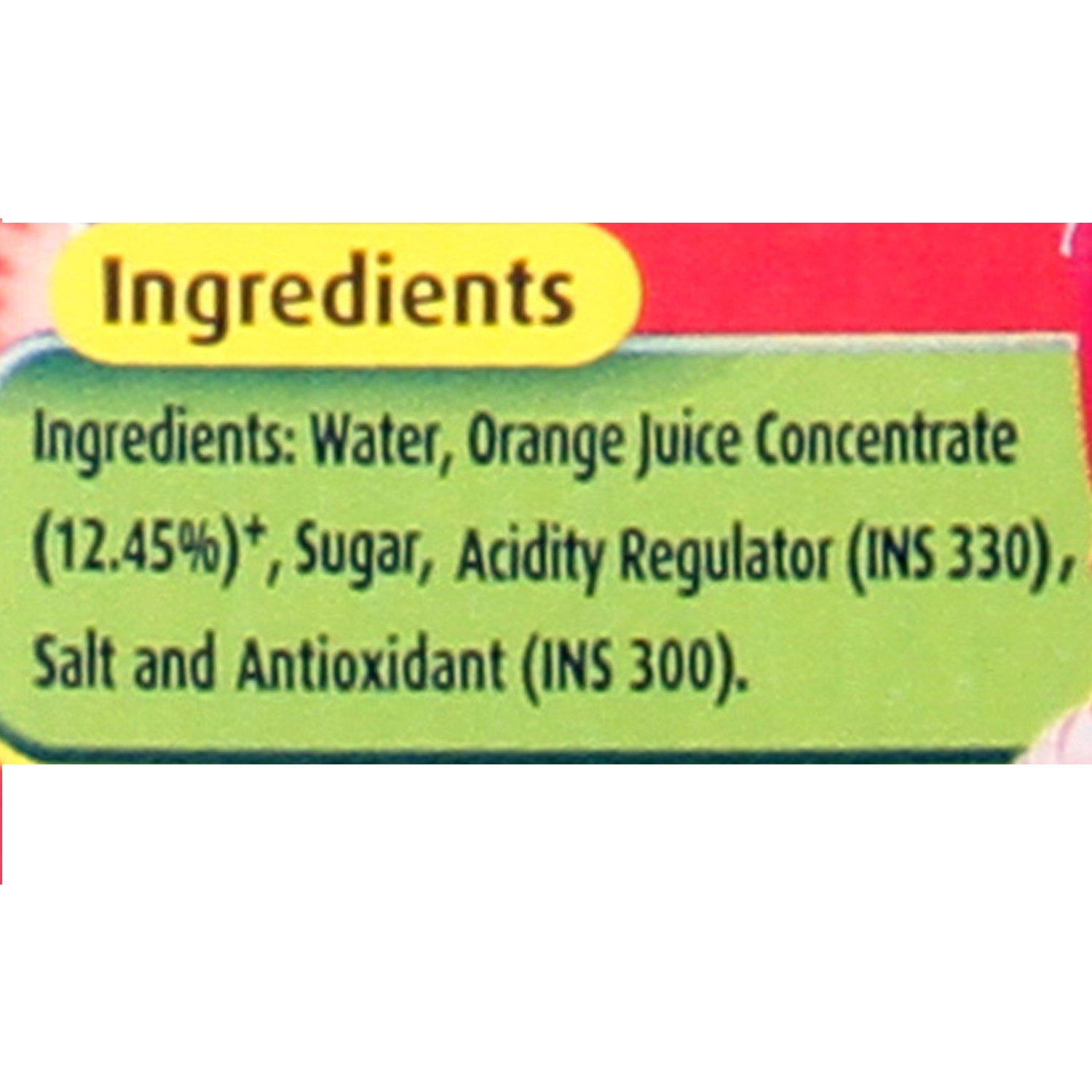 Real Real Fruit Power Juice - Orange, 1L Carton