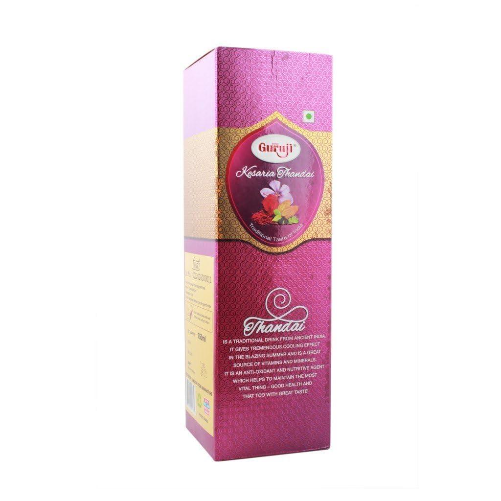 Guruji Guruji Kesaria Thandai, 750ml
