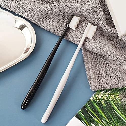 Mahadaha MGI Ultra Soft Kids Ultra Soft Toothbrush, Extra Soft Toothbrushes with Small Heads Bristles with Soft Tongue Cleaner for Toddler and Upwards (Pack Of 2 Multicolor)