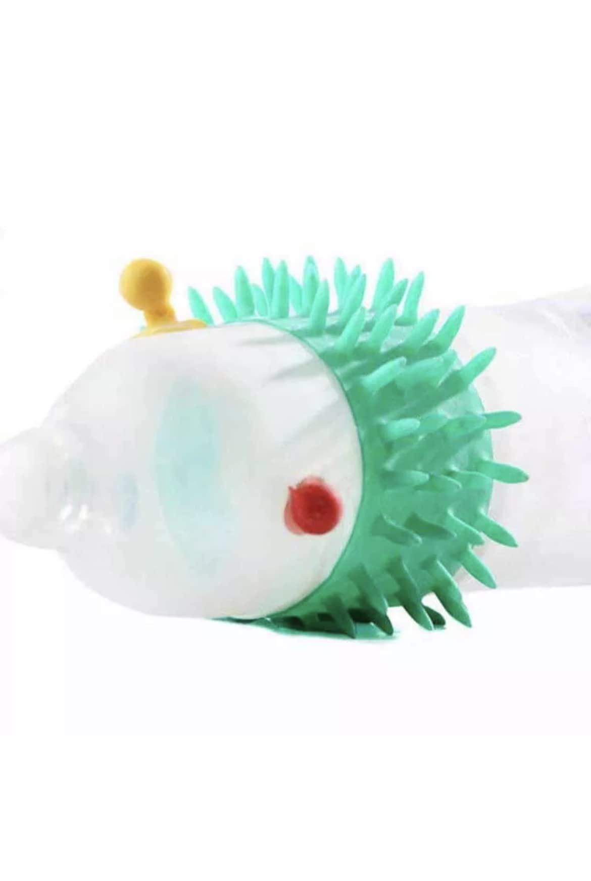 OSQUI OSQUI Extra Long Dotted Time Delay Stimulate Love Spike Ribbed Bassed Climax Control Condoms For men (Pack Of 10 pcs)