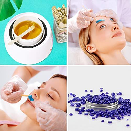 Mibly Mibly Wooden Wax Sticks 200 Pack - Eyebrow, Lip, Nose Small Waxing Applicator Sticks for Hair Removal and Smooth Skin - Spa and Home Usage (Pack of 200)