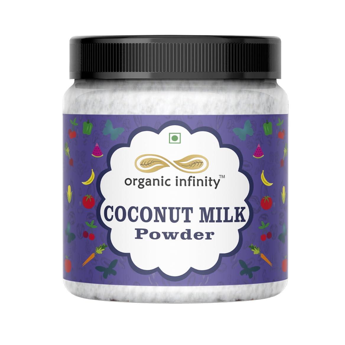 organic infinity Organic Infinity Coconut Milk Powder | Keto Friendly | Dairy Free - 100 GM by Organic Infinity