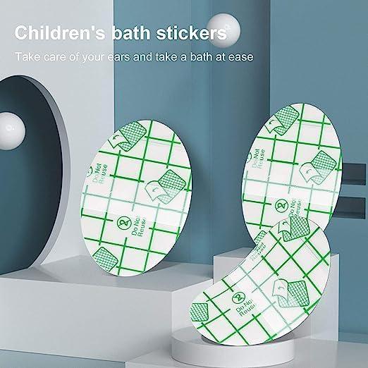 BASHFORD HR MALL Baby Waterproof Ear Stickers 30pcs,Newborn Baby Waterproof Ear Protection for Swimming, Showering and Other Water Sports Kids,women Heel Invisible Foot Sticker