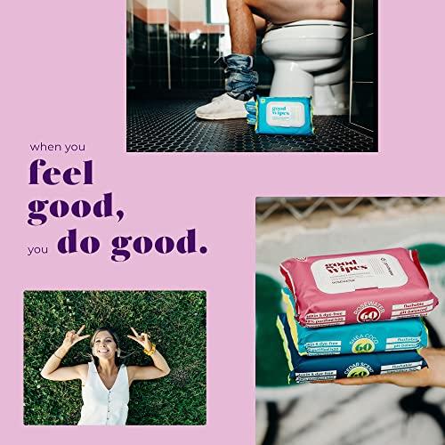 goodwipes GoodWipes Down There Wipes for Women, Feminine Wipes, 50 Piece
