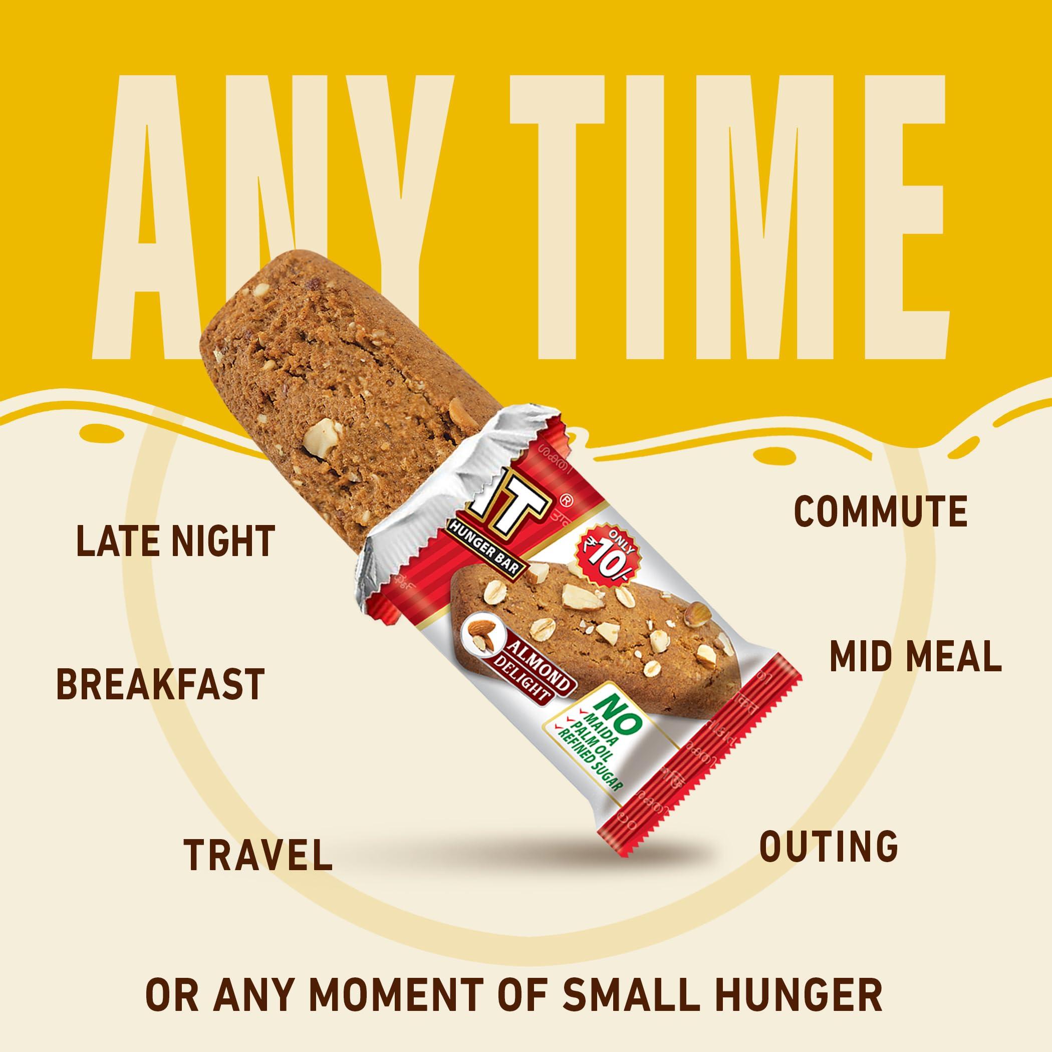 Taakat Hunger Bar Taakat Hunger Bar |Namkeen Masti - Pack of 20 bars | Multigrain | Nuts & Seeds | Pure Jaggery | 5g Protein | No Maida | No Palm Oil | No Refined Sugar | Baked & Crunchy