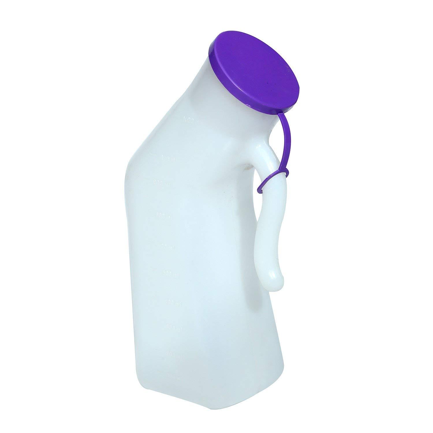 Generic Portable Urine Pot With Cap for Men and Women - Urinal Pot (1000 ML)