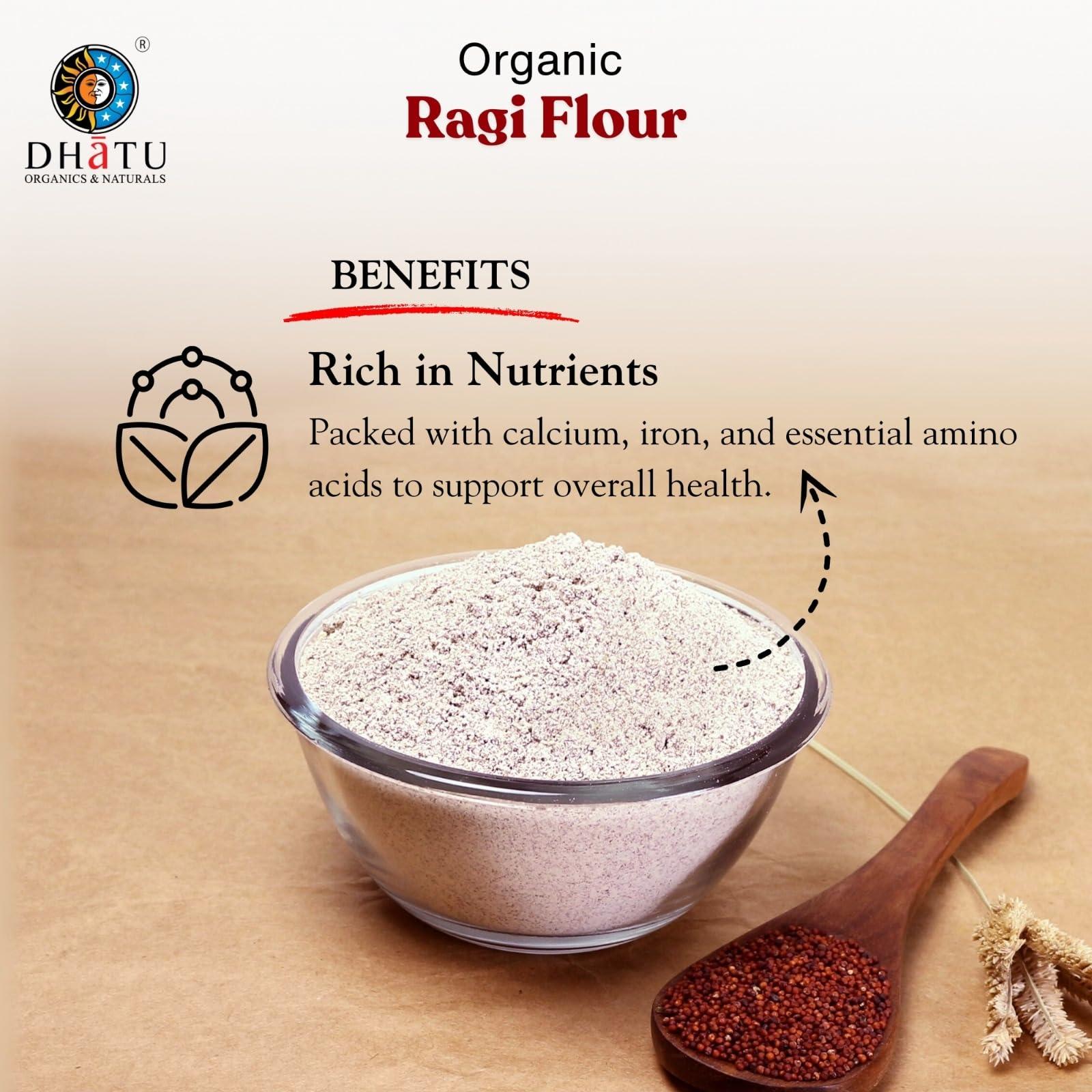 Dhatu Dhatu Organic Ragi Flour, 1 Kg