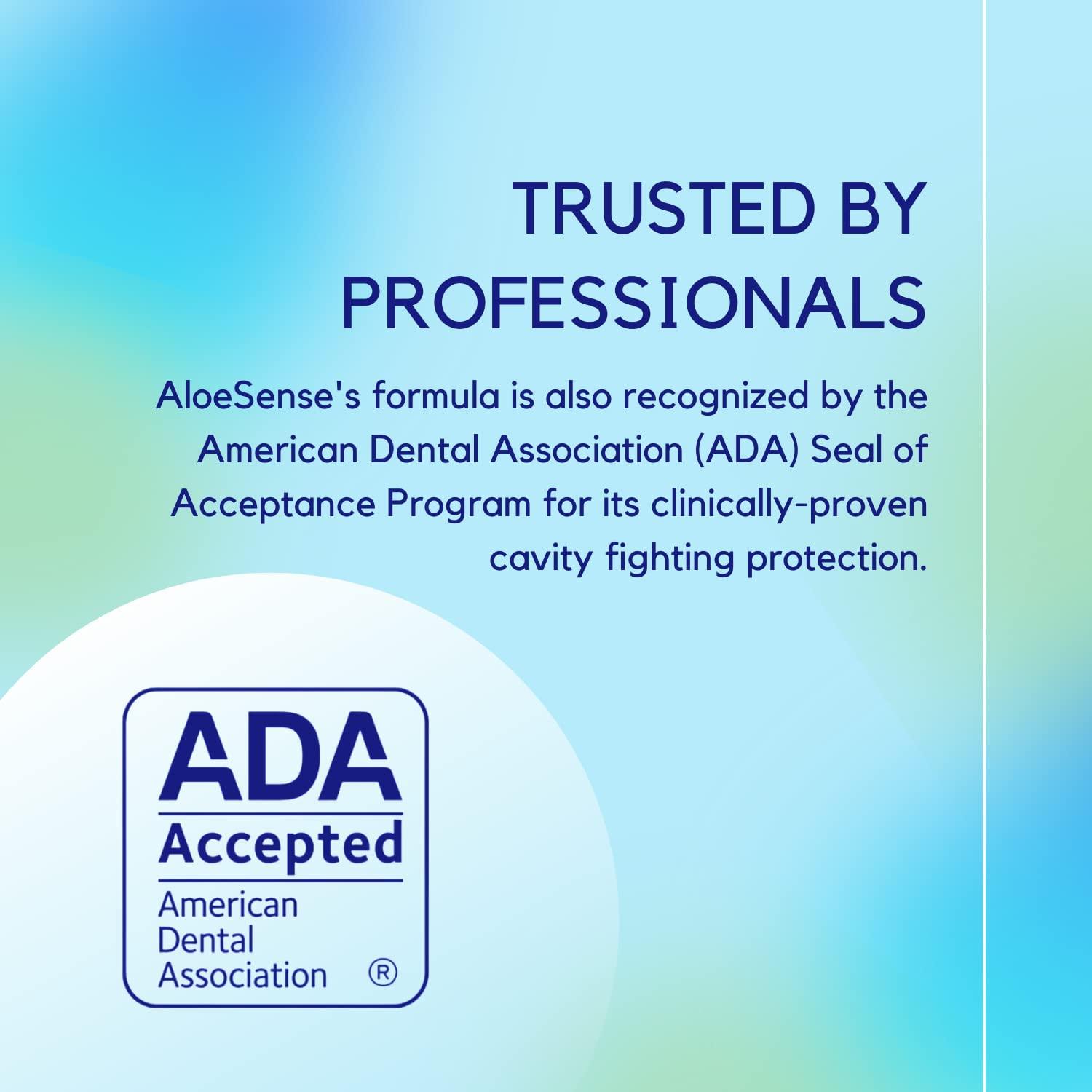 AloeSense AloeSense Naturally Soothing Fluoride Toothpaste, Fresh Mint, 5 oz (1 Count)