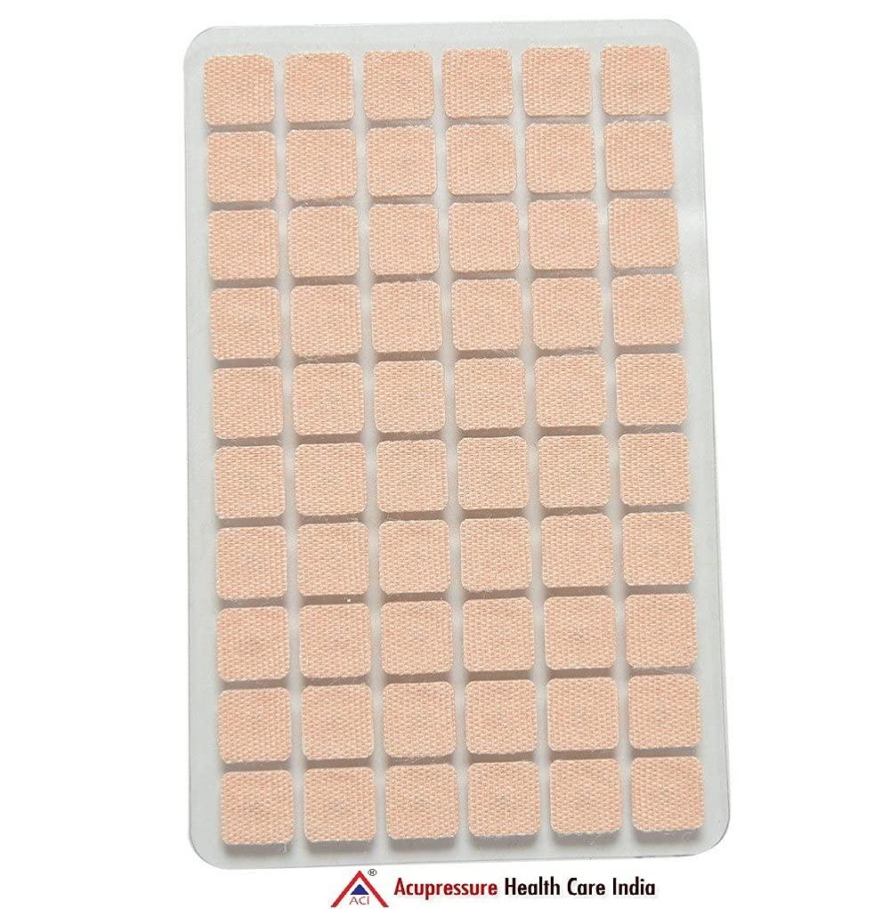 ACi ACi Acupressure Acupuncture Needle Ear Vaccaria Seeds Ear Massage Relaxation Ears Stickers Auricular-paster Press Seeds, Multicolour, 600Pcs/ Lot