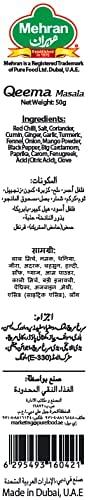 Mehran Mehran Qeema Masala , 50 gms (Pack of 4 )