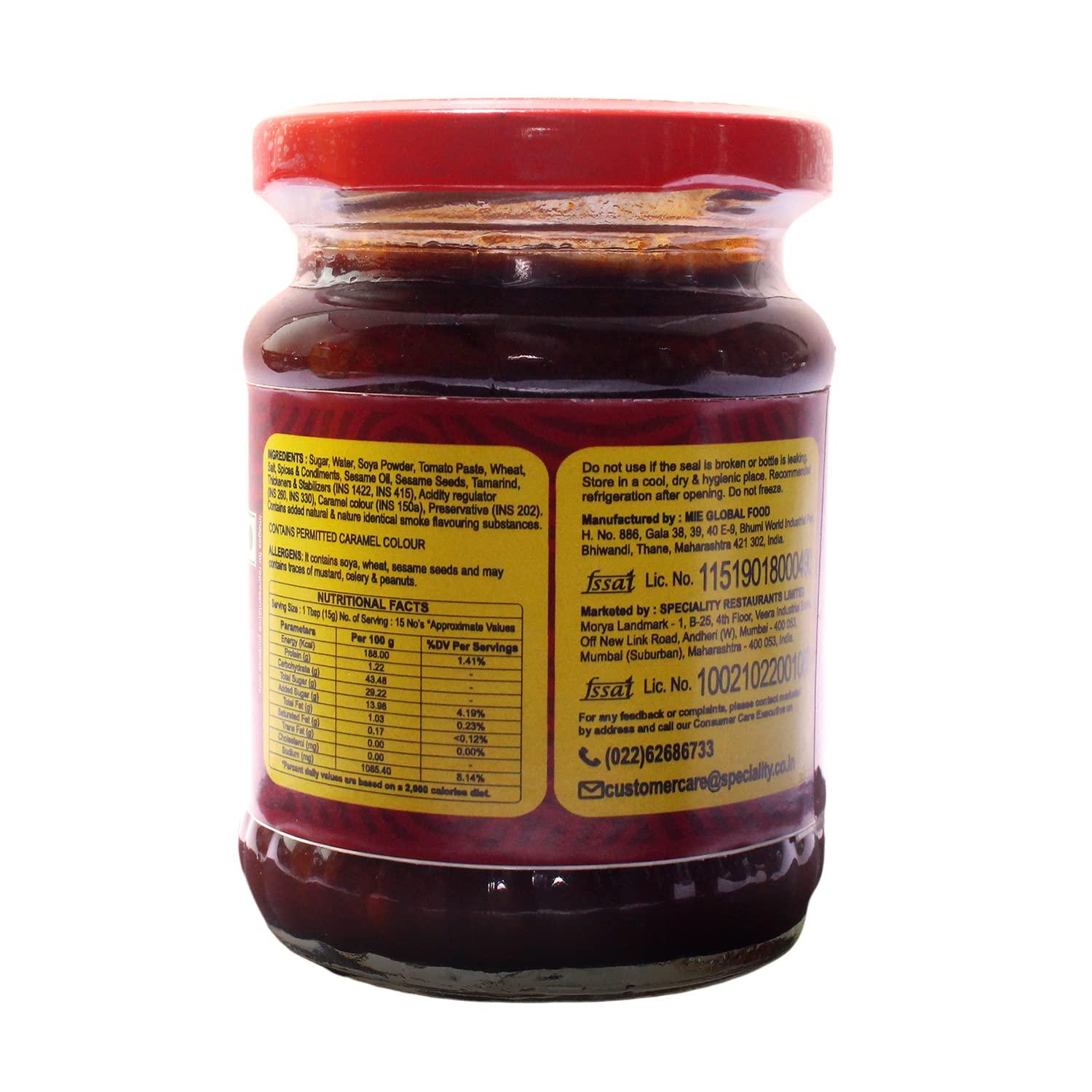 Mainland China Mainland China Smoked Teriyaki Sauce | Culinary Sauce | Japanese Style Teriyaki Sauce | Ready To Cook Sauce | No Artificial Colour Or Flavour Added | Bring Mainland China Taste At Home | 100% Vegan Sauce | Delicious Sauce Bottle | Chinese Test Made i