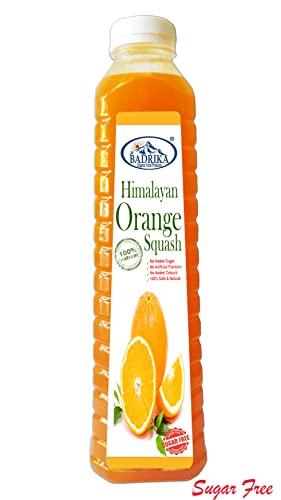 Badrika Badrika Pure Natural Uttarakhand Lychee | Litchi And Pahari Malta | Orange Squash 1000 ML Each (Sugar Free)